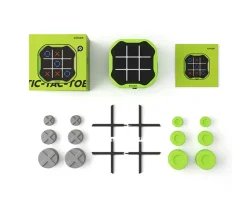 Hot Tres en Raya Tic-Tac-Toe Bolt Verde Niños Juguetes Niños + 10 Años|Juguetes Niños 3 Años