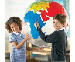 Juguetes Niños 3 Años^Learning Resources Globo Terráqueo Hinchable para Pintar