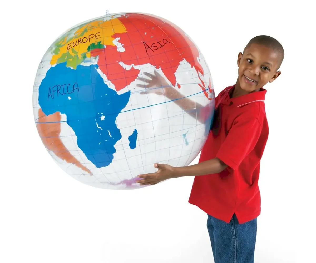 Juguetes Niños 3 Años^Learning Resources Globo Terráqueo Hinchable para Pintar