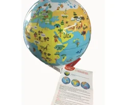 Hot Globo Terráqueo Hinchable Pequeños Viajeros 30cm Material Escolar|Juguetes Niños 4 Años