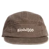 Best Gorra Washed 5 Paneles Brown Gorros|Gorritos De Playa