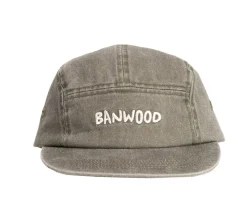 Gorros^Banwood Gorra Washed 5 Paneles Sage