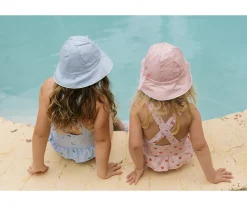 Gorros^Monnëka Gorrito Algodón Ajustable Deep Blue