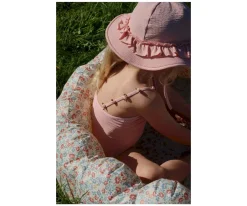 Best Gorrito de Playa Fleuri Powder Pink Ropa Infantil|Gorritos De Playa