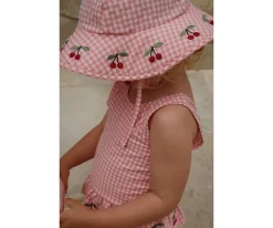 Discount Gorrito de Playa Soline Geranium Pink Ropa Infantil|Gorritos De Playa