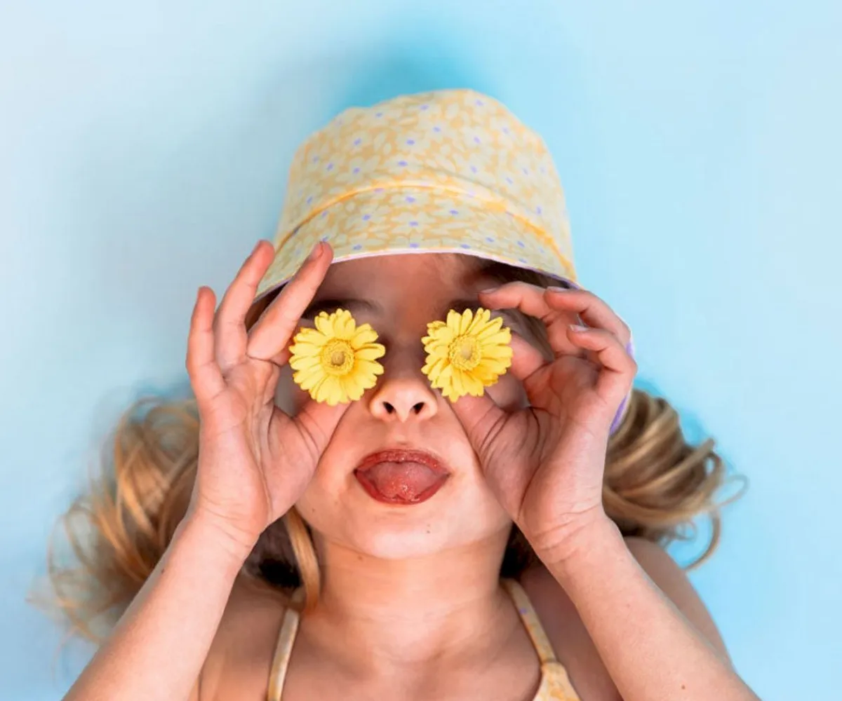 Gorritos De Playa^Swim Essentials Gorro de Playa Reversible Florish Amarillo