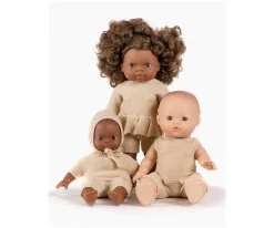 Accesorios Para Muñecas^Minikane Gorro de Punto Crema Élie para Babies