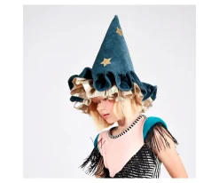 Disfraces Para Niños^Meri Meri Gorro Puntiagudo Azul Stars