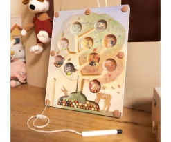 Online Gran Laberinto Magnético de Madera Niños Juguetes Niños 5 Años|Juguetes Montessori