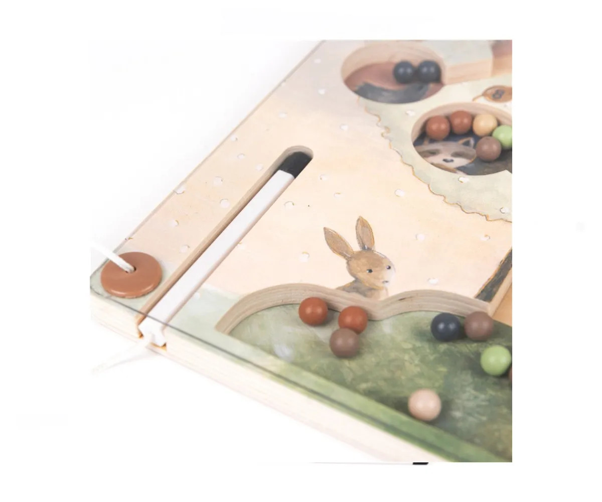 Online Gran Laberinto Magnético de Madera Niños Juguetes Niños 5 Años|Juguetes Montessori