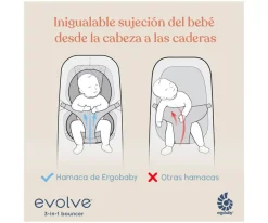 Mobiliario Infantil^Ergobaby Hamaca 3 en 1 Evolve Beige