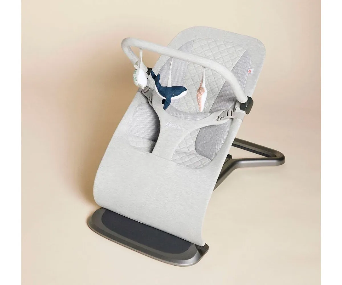 Mobiliario Infantil^Ergobaby Hamaca 3 en 1 Evolve Gris Claro
