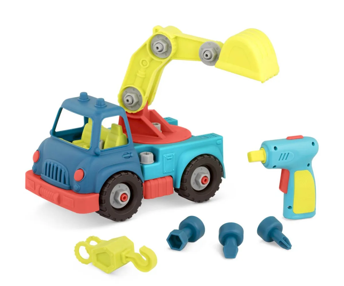 Hot Happy Cruisers Camión Grúa Desmontable Niños Juguetes Niños 3 Años|Juguetes Niños 5 Años