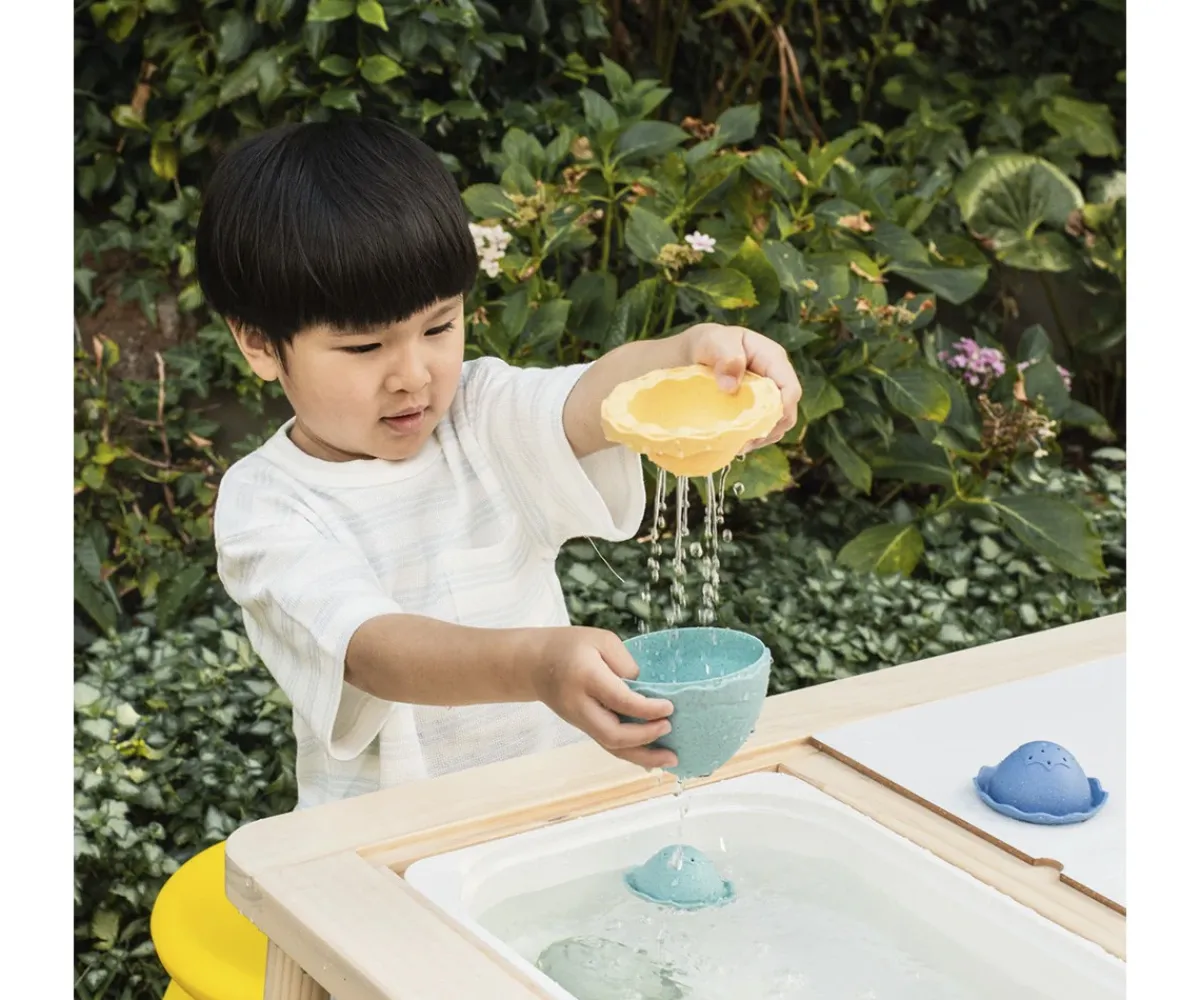 Huevo de Baño Sensorial Apilable ECO Niños Juguetes Niños 3 Años|Manualidades Para Niños