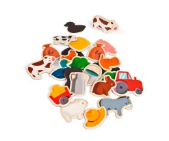 Imanes Animales de Granja 24 Piezas Niños Juguetes Para Niños De 18 Meses|Juguetes Niños 3 Años