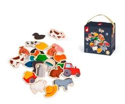 Imanes Animales de Granja 24 Piezas Niños Juguetes Para Niños De 18 Meses|Juguetes Niños 3 Años
