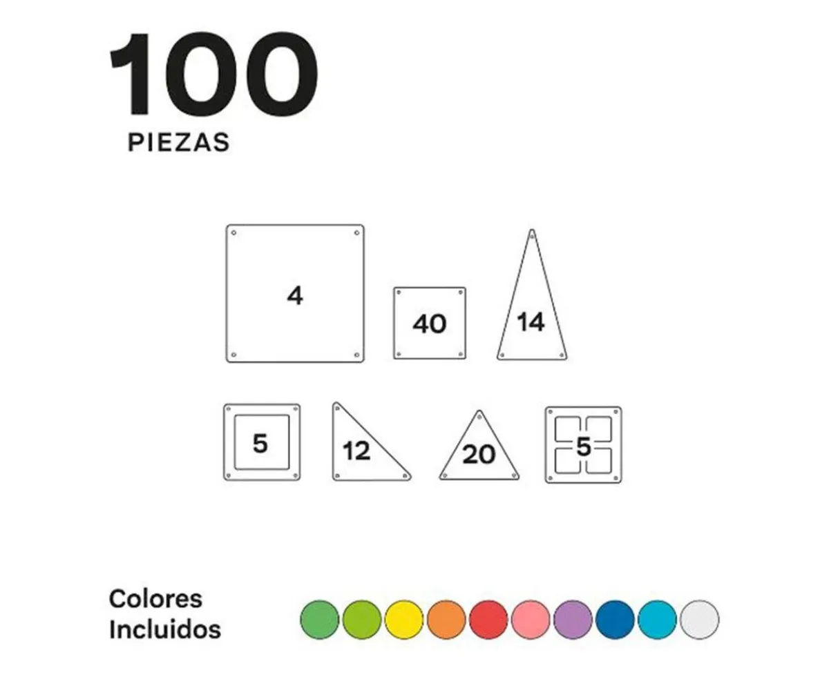 Discount Imanix Classic 100 Piezas Niños Juguetes Niños 6 Años|Juguetes Niños 5 Años