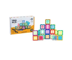 Juguetes Niños 4 Años^Braintoys Imanix Cool Windows 40 piezas