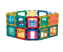 Juguetes Niños 4 Años^Braintoys Imanix Cool Windows 40 piezas