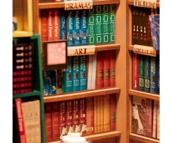 Hot Inserto para Estante Librería Book Nook Shakespeare Niños Manualidades Para Niños|Juguetes Niños + 10 Años