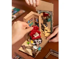 Hot Inserto para Estante Librería Book Nook Shakespeare Niños Manualidades Para Niños|Juguetes Niños + 10 Años