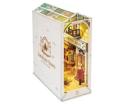 Hot Inserto para Estante Librería Sunshine Town Niños Manualidades Para Niños|Juguetes Niños + 10 Años