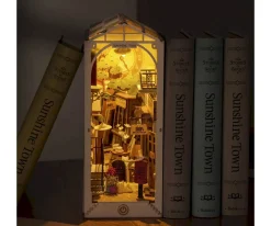 Hot Inserto para Estante Librería Sunshine Town Niños Manualidades Para Niños|Juguetes Niños + 10 Años