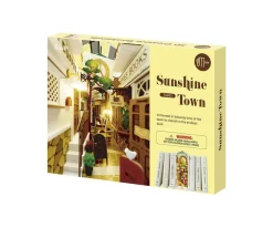 Hot Inserto para Estante Librería Sunshine Town Niños Manualidades Para Niños|Juguetes Niños + 10 Años