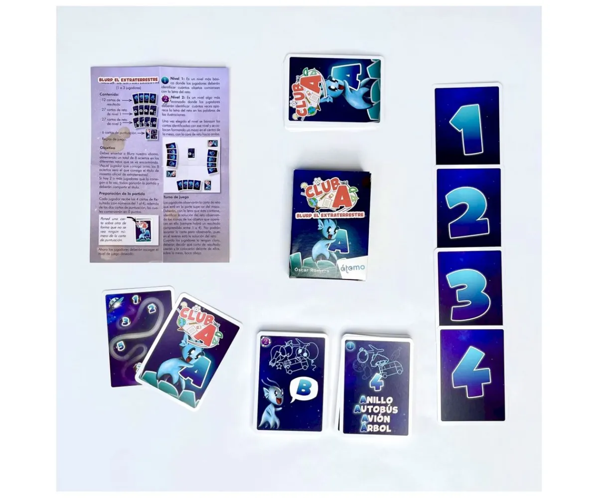 Sale Juego Blurp El Extraterrestres Club A Niños Juegos De Mesa|Juguetes Niños 6 Años