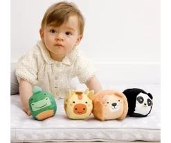 Hot Juego de 4 Bolas Jungla Niños Juguetes Para Recién Nacidos|Juguetes Para Niños De 18 Meses