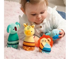 Juguetes Para Niños De 18 Meses^Ludi Juego de Bolos Animales