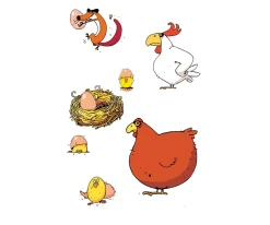 New Juego de Cartas Estrategia Piou Piou Niños Juguetes De Viaje|Juguetes Niños 5 Años