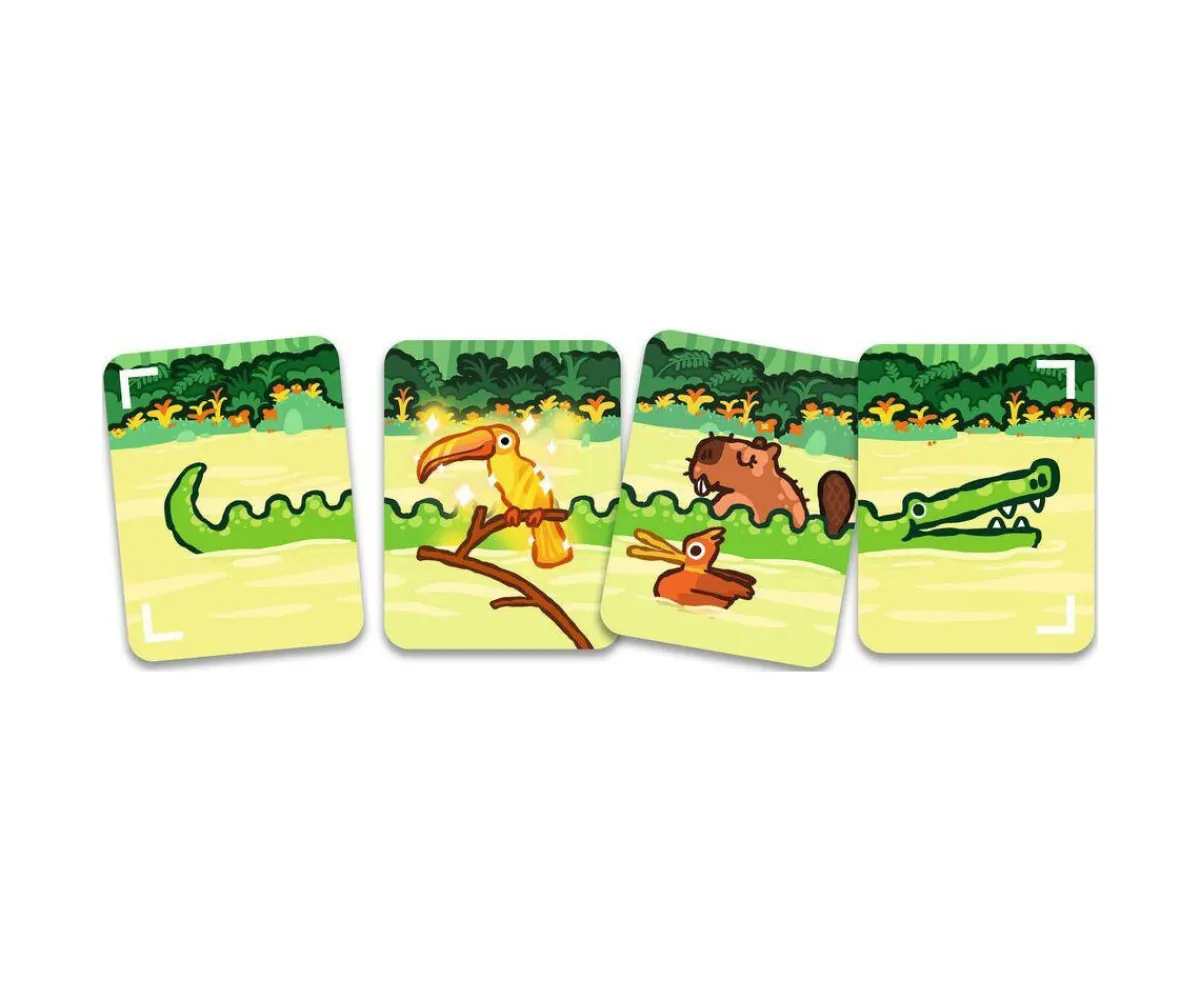 Online Juego de Cartas Safari Croco Niños Juegos De Mesa|Juguetes Niños 7 Años
