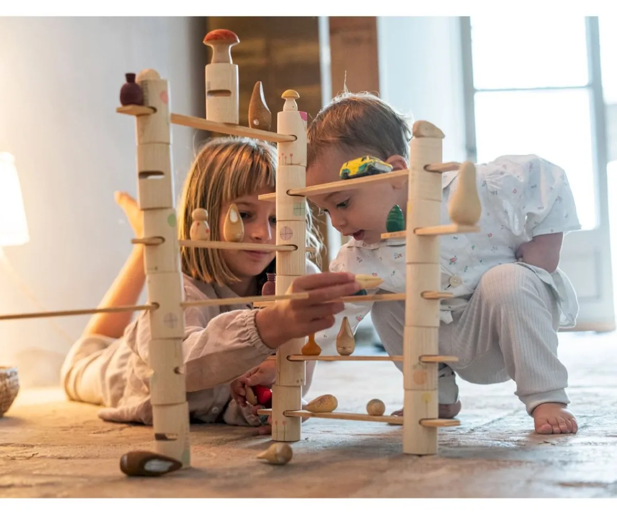 Hot Juego de Construcción Woodland Niños Juguetes Niños 3 Años|Juguetes Niños 4 Años