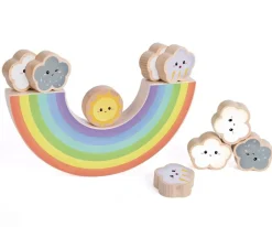 Clearance Juego de Equilibrio Arcoiris Niños Juguetes Para Niños De 18 Meses|Juguetes Para Niños De Un Año
