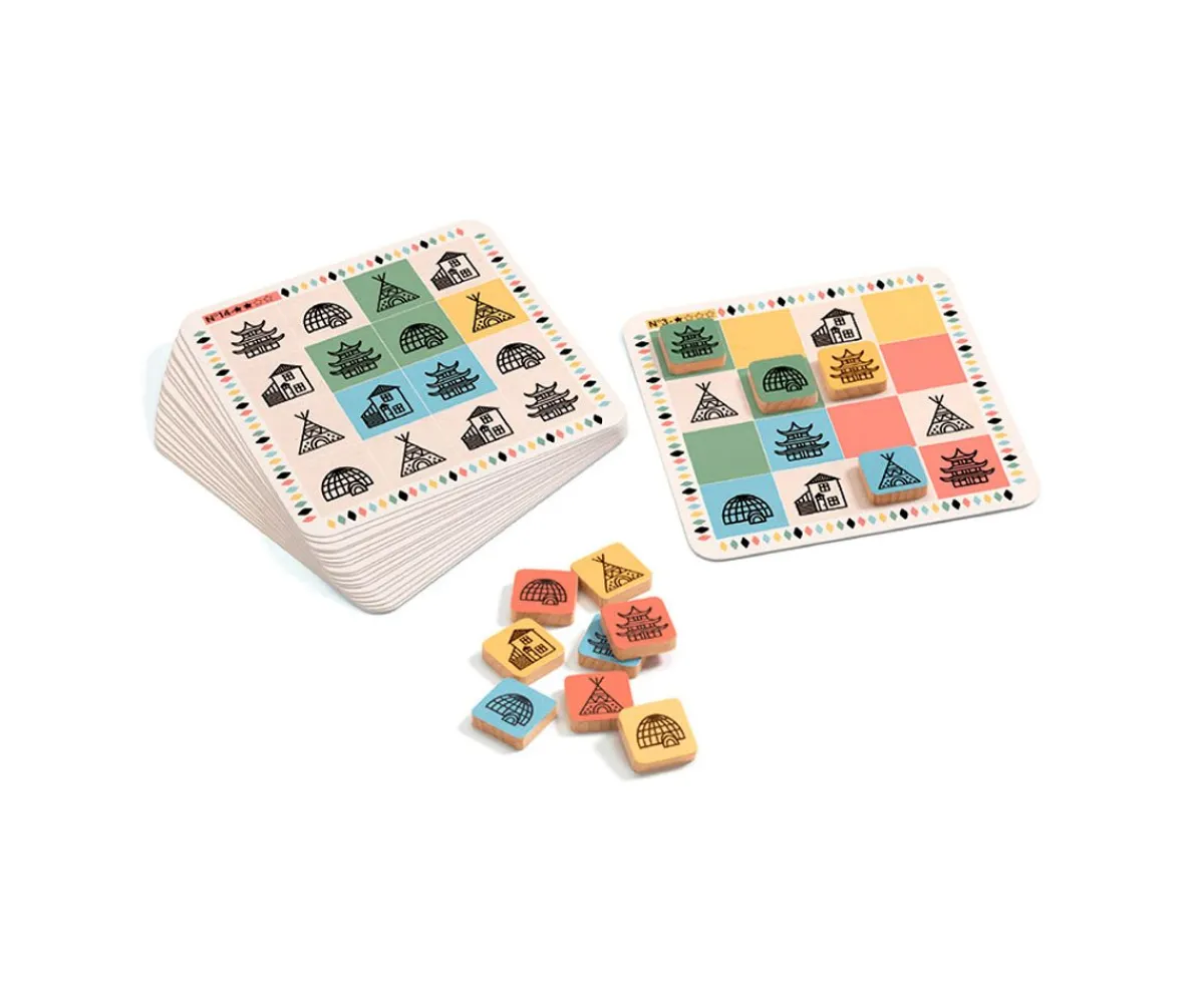 Juegos De Mesa^Djeco Juego de Lógica Crazy Sudoku