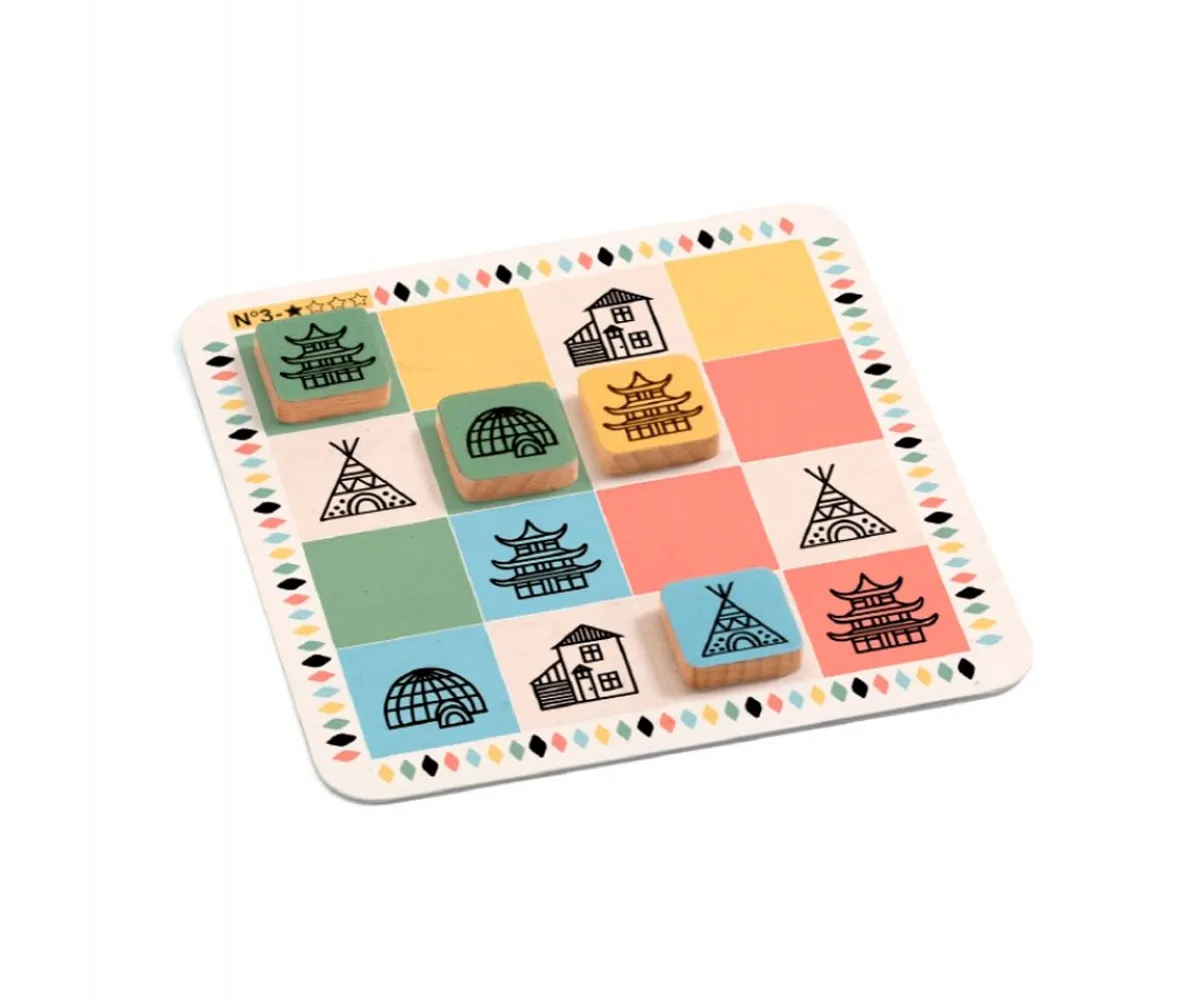 Juegos De Mesa^Djeco Juego de Lógica Crazy Sudoku