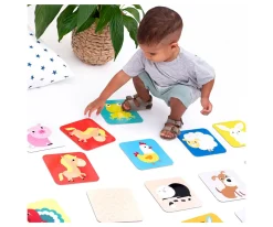 Juguetes Para Niños De 18 Meses^Banana Panda Juego de Memoria Suuuper Size Memory Wild Animals