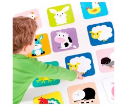 Juguetes Para Niños De 18 Meses^Banana Panda Juego de Memoria Suuuper Size Memory Wild Animals