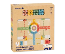 Outlet Juego de Mesa 2 en 1: Ludo y Juego de la Serpiente Niños Juguetes Niños 5 Años|Juguetes Niños 4 Años
