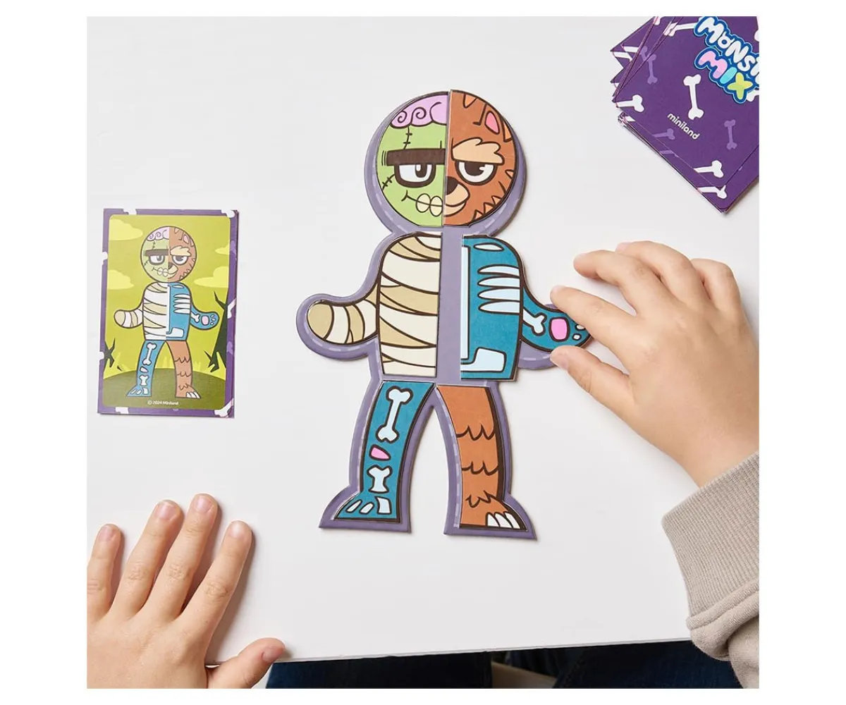 Clearance Juego de Mesa Monster Mix Niños Juegos De Mesa|Juguetes De Viaje