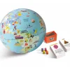 Juego de Mesa Stick'n Quiz + Globo Inflable Viajes Niños Juguetes Niños + 10 Años|Juguetes Niños 8 Años