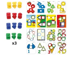 New Juego de Tornillos y Tuercas Nuts Bolts Niños Juguetes Para Niños De 18 Meses|Juguetes De Viaje