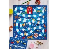 Hot Juego Dogscapades Niños Juguetes Niños 4 Años|Juegos De Mesa