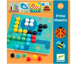 Hot Juego Educativo Primo Mosaico Niños Juguetes Niños 4 Años|Juegos De Mesa