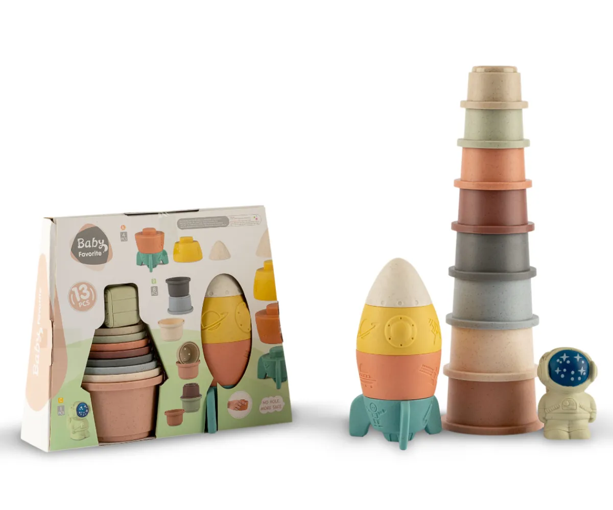 Juego Espacial de Baño 13 Piezas Niños Juguetes Para Niños De Un Año|Juguetes Para Niños De 18 Meses