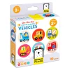 Clearance Juego Memory On the Go Vehicles Niños Juguetes Para Niños De Un Año|Juguetes Para Niños De 18 Meses