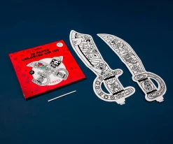 Manualidades Para Niños^Omy Juego para Inflar y Colorear Piratas