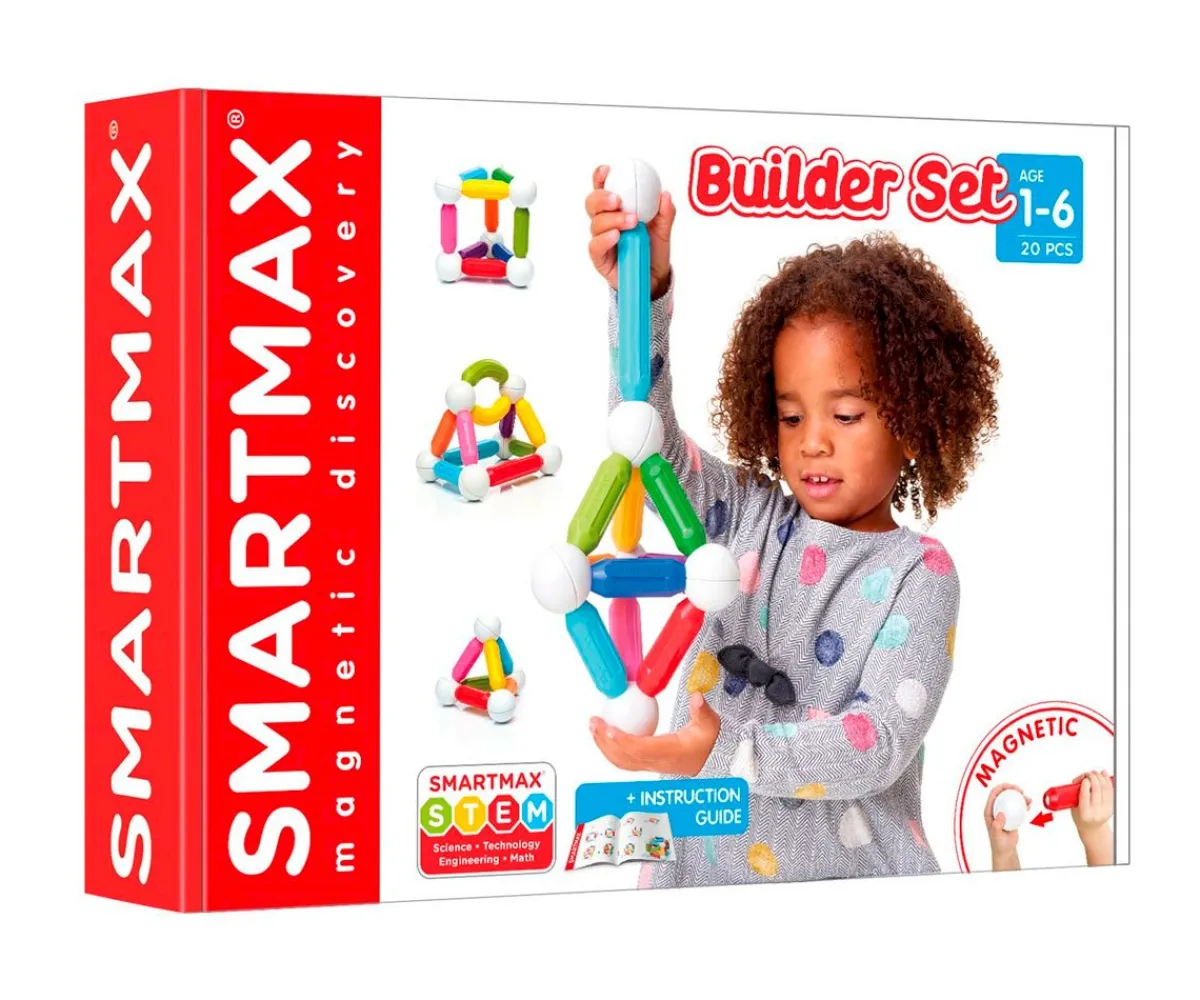 New Juego Builder Set 20 Piezas Niños Juguetes Para Niños De Un Año|Juguetes Para Niños De 18 Meses