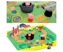 Juguetes Niños 6 Años^Djeco Juego Woolfy-Los Tres Cerditos